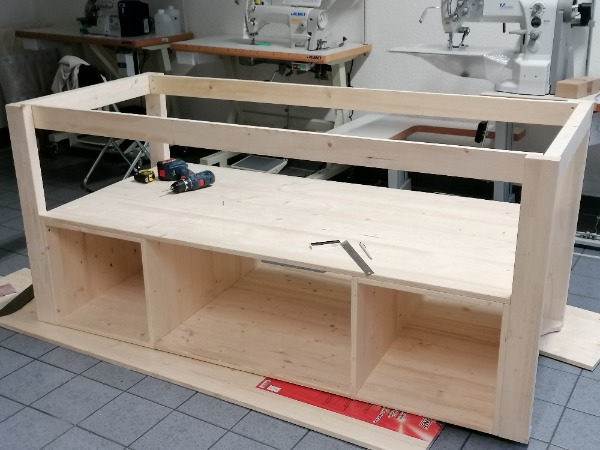 Travail de ménuiserie