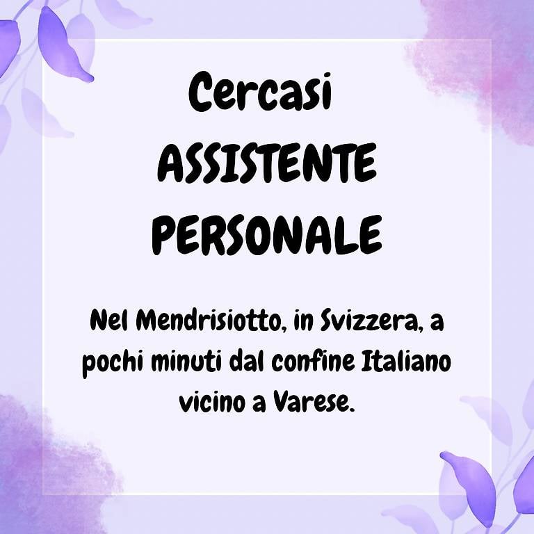 cercasi assistente personale