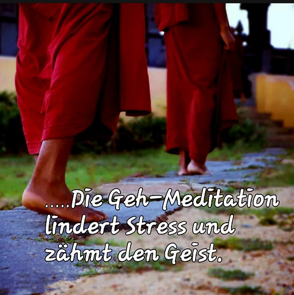 Gehmeditation am See