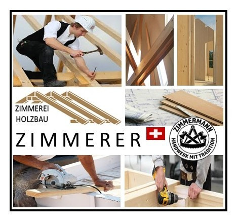 Zimmerer 100% (CH-Kt. Deutsch-Schweiz) - per sofort/fortlaufend