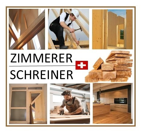 Zimmerer/Schreiner 100% (CH-Kt. Deutsch-Schweiz) per sofort/...