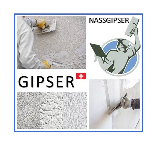 3 Gipser (Nassgips) CH-Kt. Luzern - per sofort