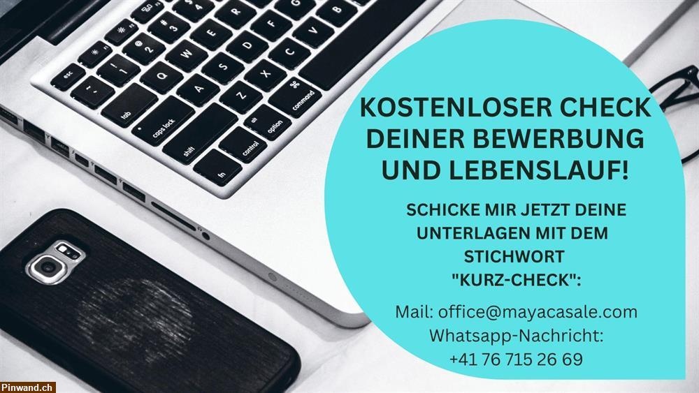 Gratis Kurz-Check Deiner Bewerbung & Lebenslauf