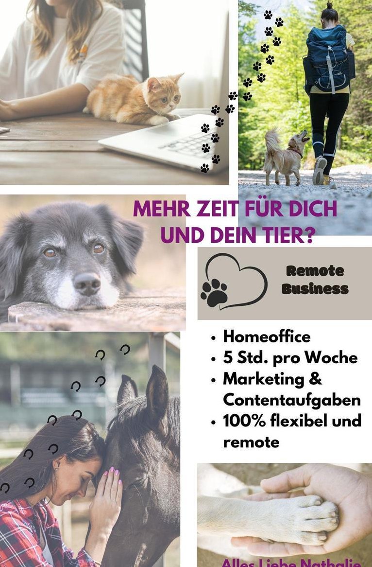 Homeoffice mit freier Zeiteinteilung & ortsunabhängigem Arbeiten