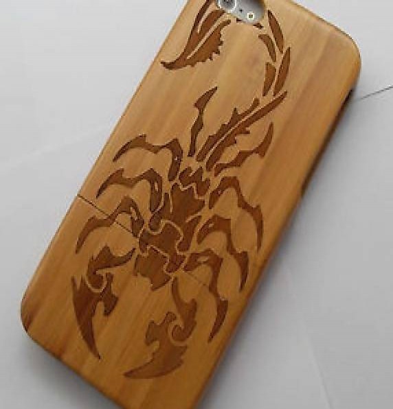 Cover legno bamboo iPhone 5